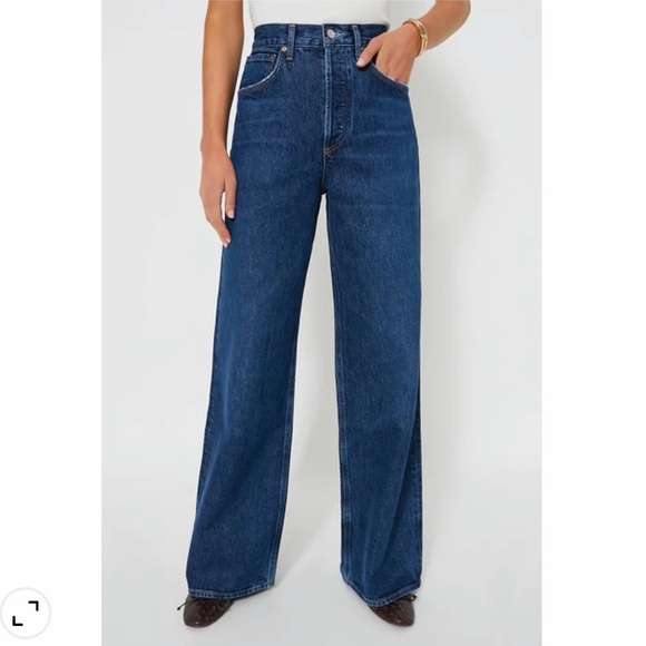 Agolde Denim - Agolde Enamour High Rise Wide Leg Dame Jean